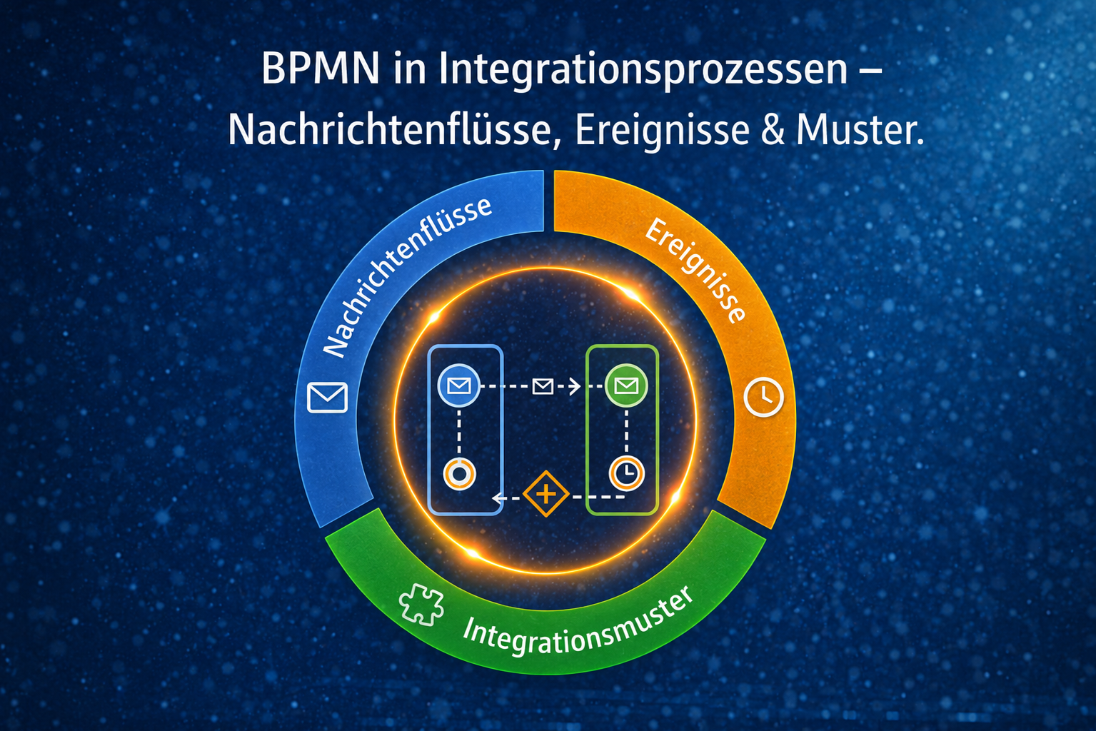 BPMN in Integrationsprozessen – Nachrichtenflüsse, Ereignisse &amp; Muster