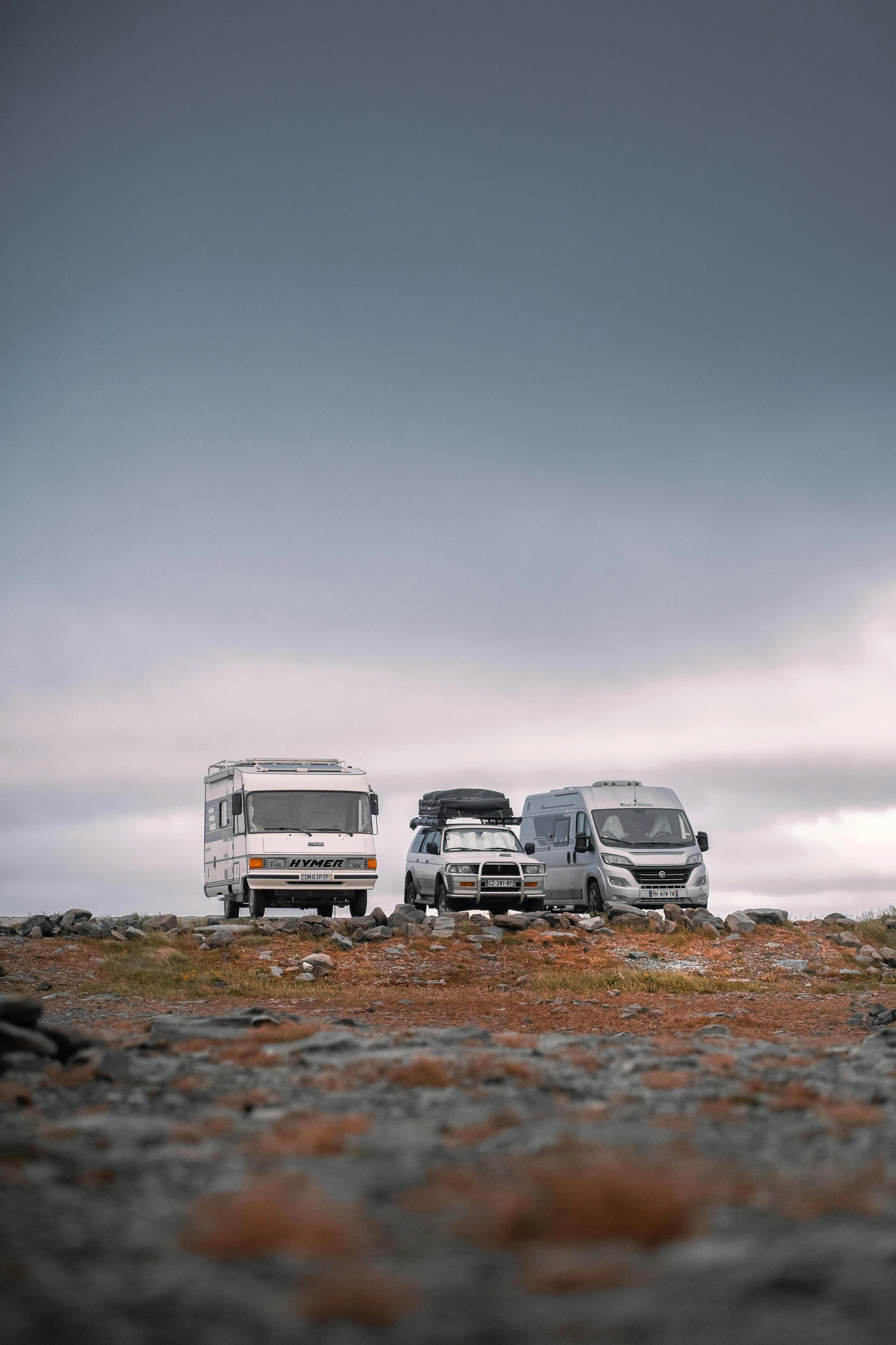 Three RVs / conversion vans / vanlife rigs for the Nomadic Women Anthology