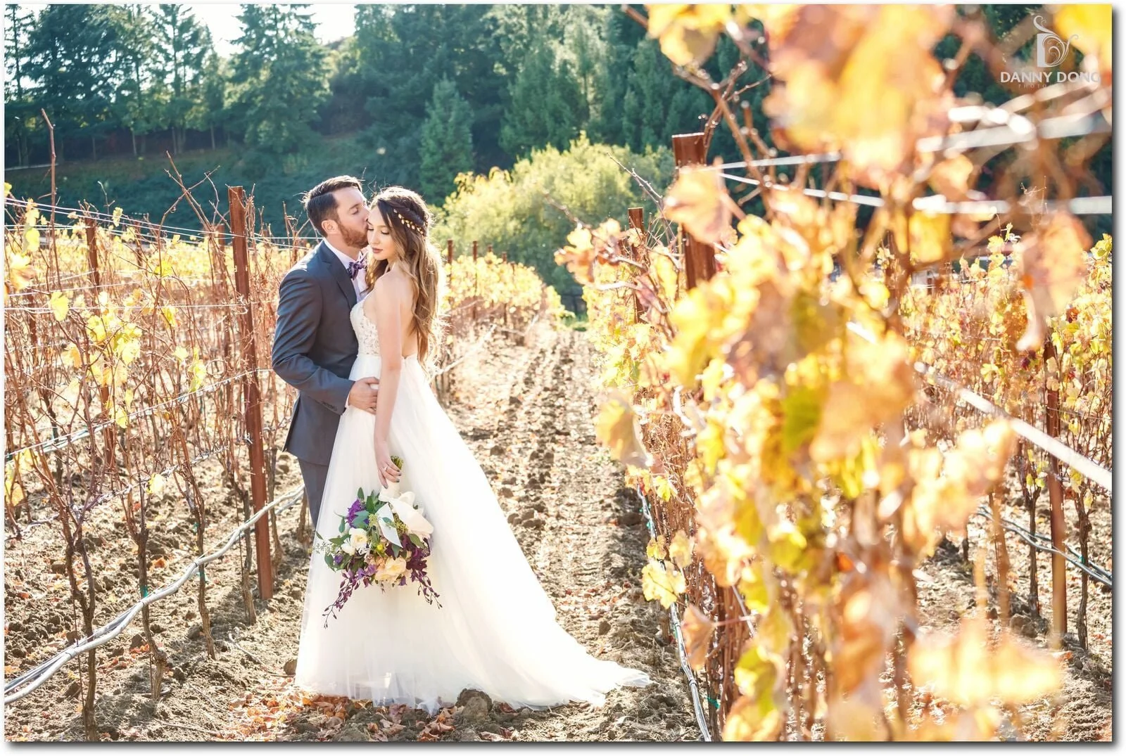 Napa wedding planner coordinating ceremony details at a Napa Valley venue