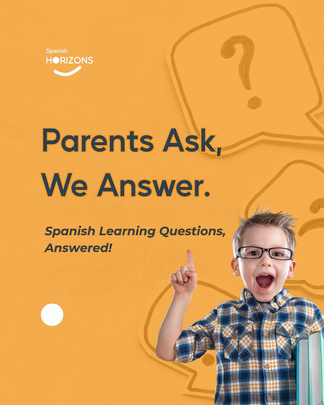 Parents Ask, We Answer! 🤔 We know you have questions about your child&rsquo;s Spanish learning journey in Barcelona, and we&rsquo;re here to provide you with the answers.

From what to expect in the early stages of speaking to how you can support th