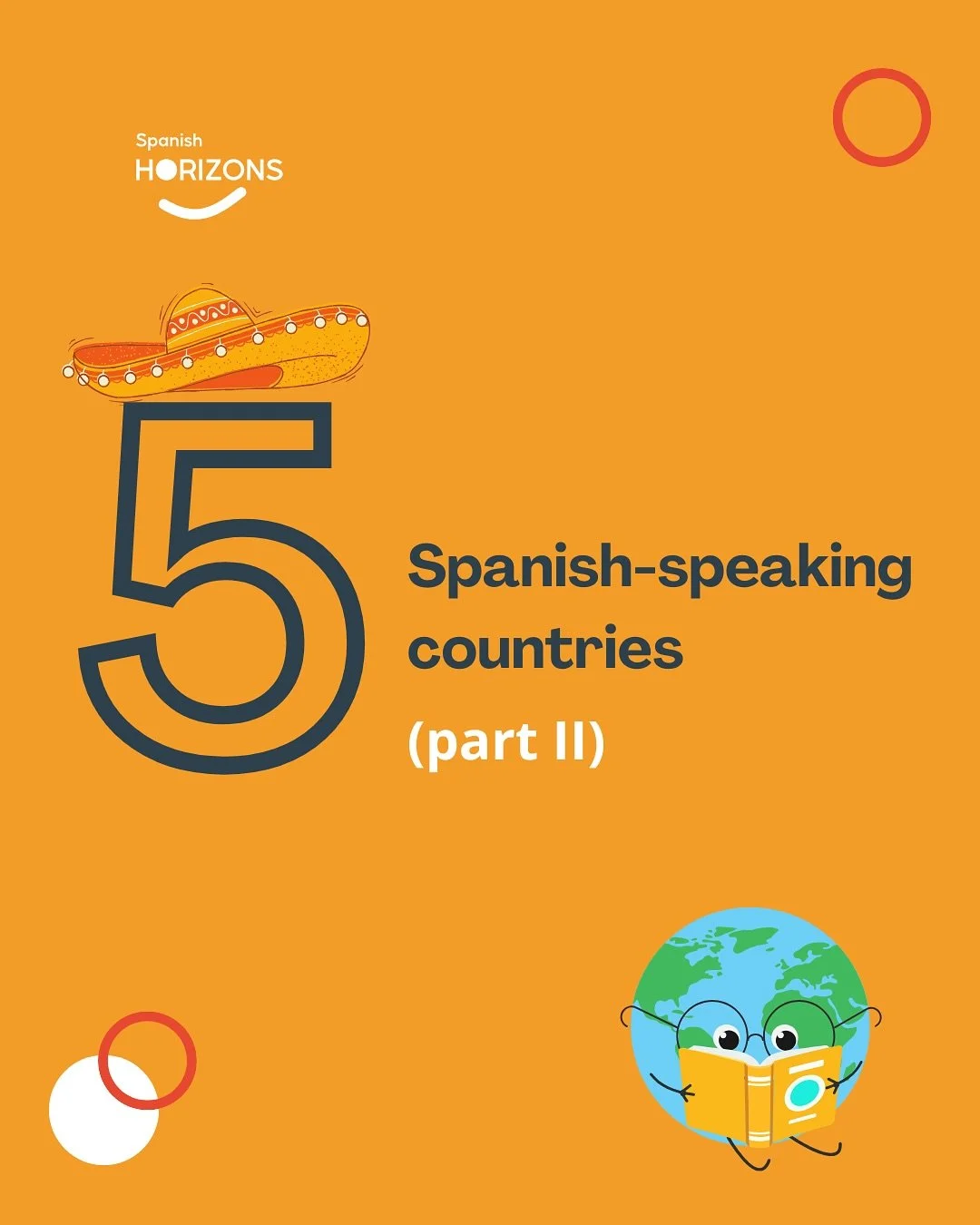 Spanish is the 4th most spoken language in the world! 
Here&rsquo;s Part 2: 5 more Spanish-speaking countries ❤️

#SpanishSpeakingCountries #FunFacts #SpanishTrivia #Latinoam&eacute;rica #DidYouKnow #CultureTrip