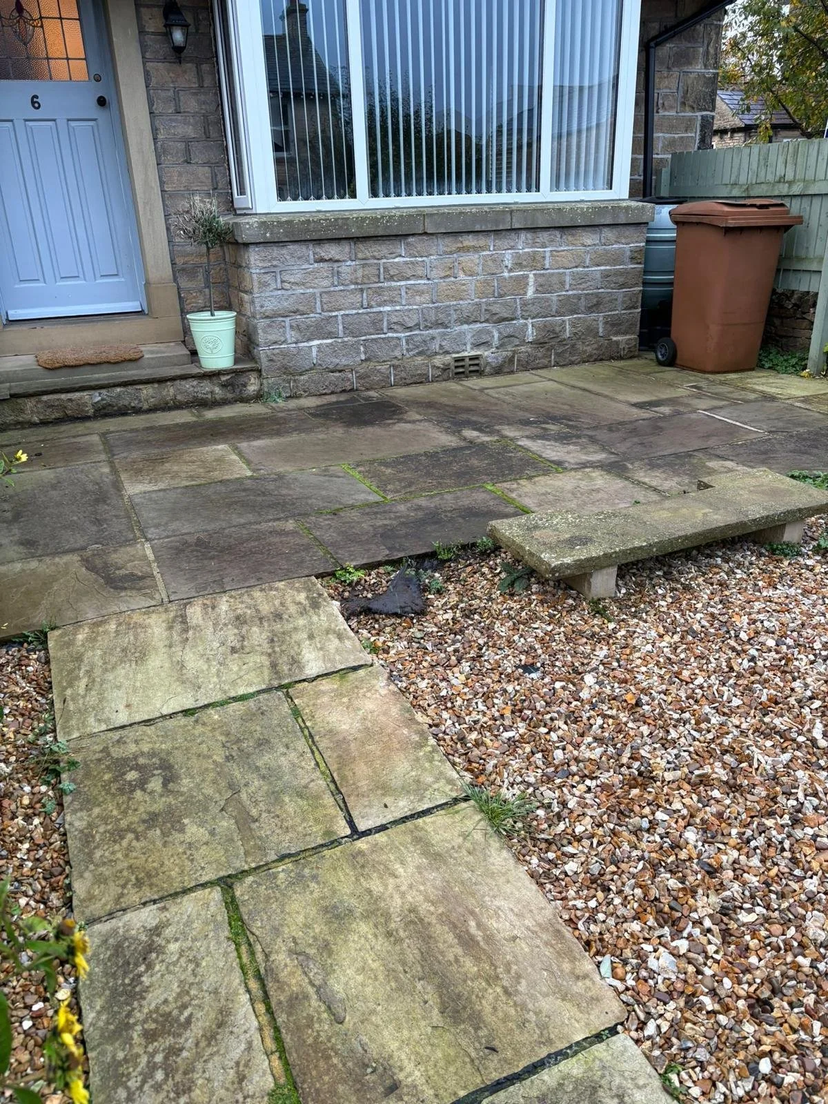 Before Pressure Washing