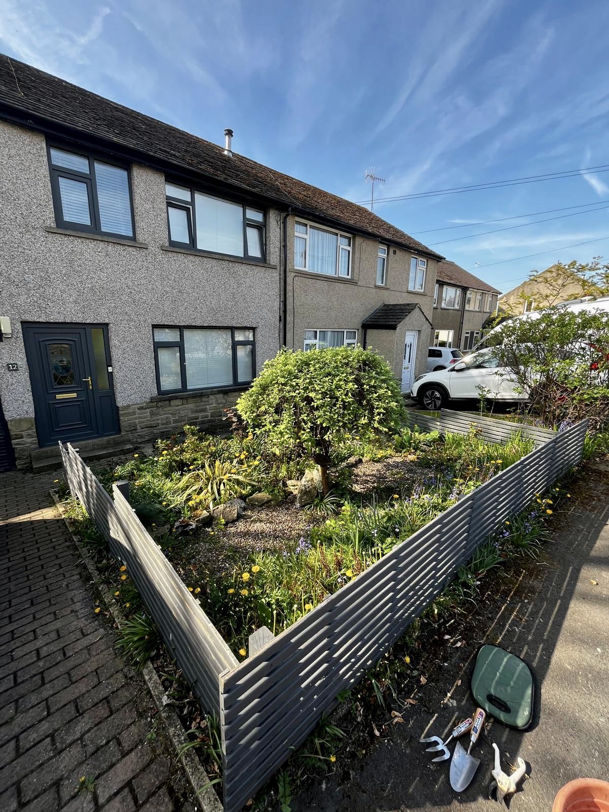 Front Garden Before