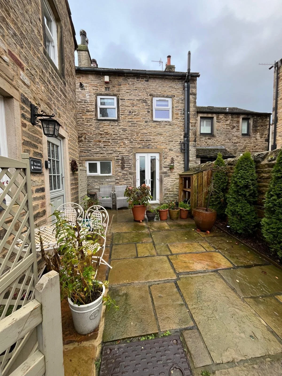 Before Pressure Washing & Pointing