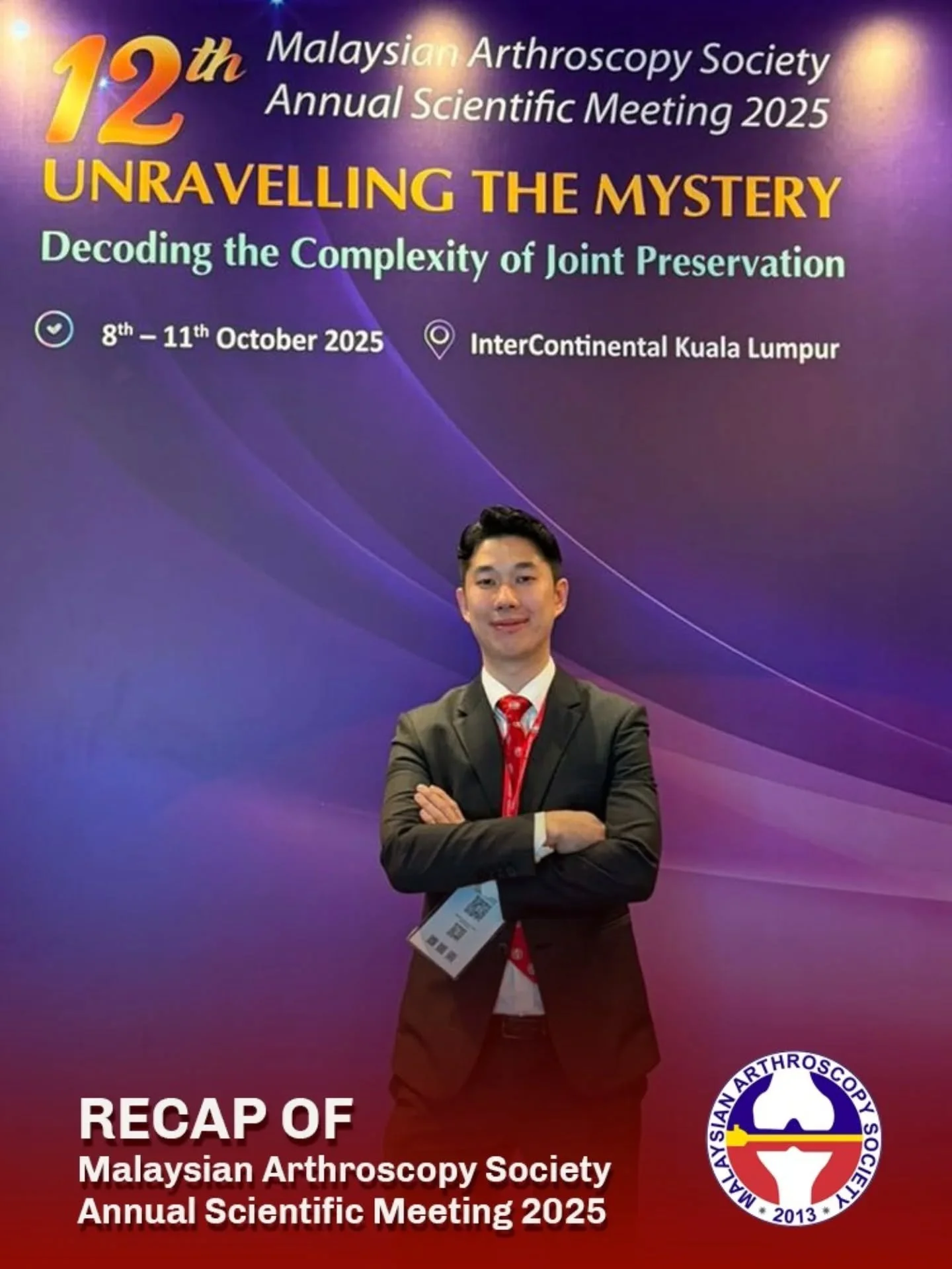 Throwback to Annual Scientific Meeting 2025 💪🏼

Grateful for the meaningful conversations and connections made along the way! ✨