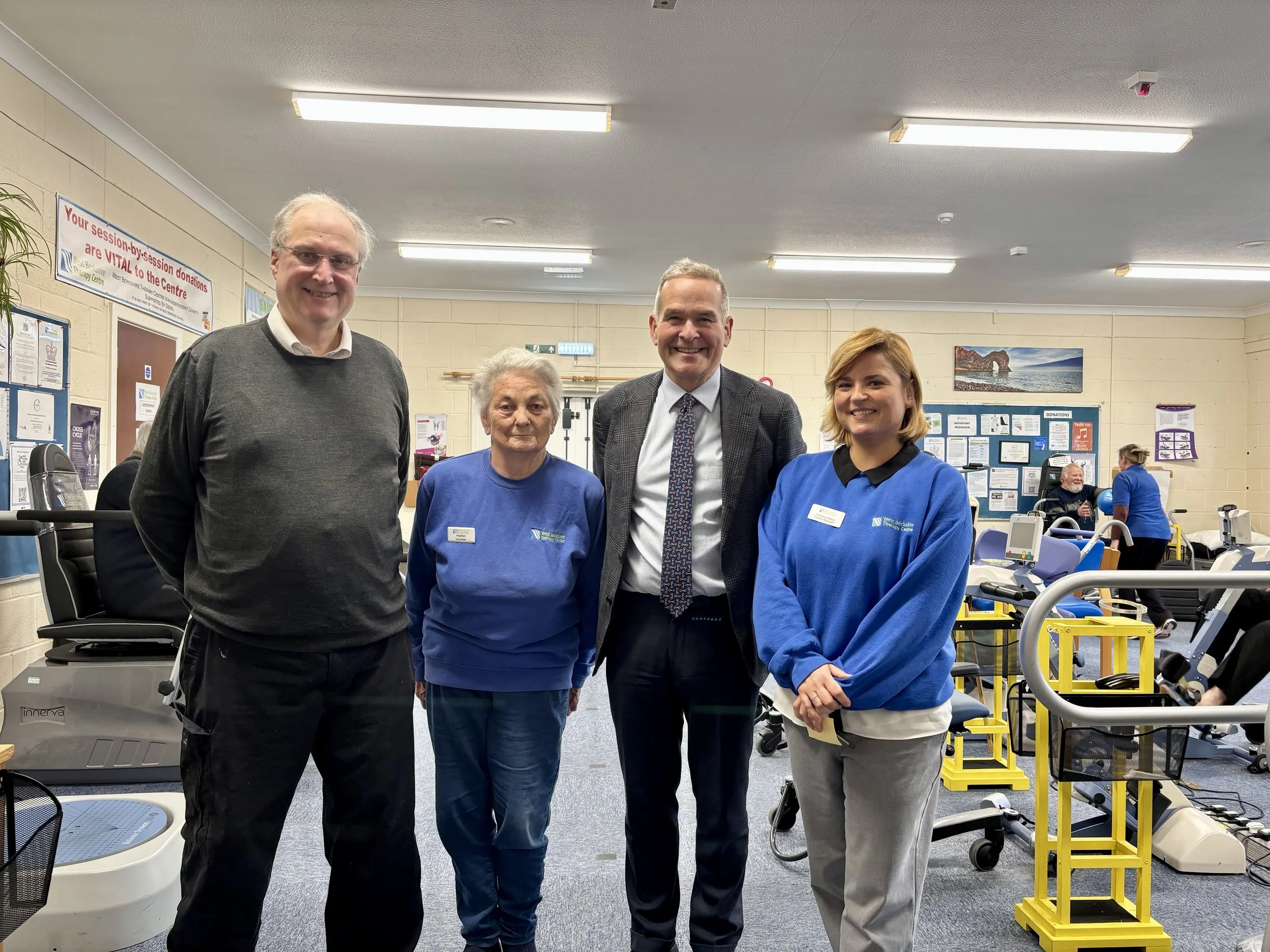 Lord-Lieutenant of Berkshire visits WBTC