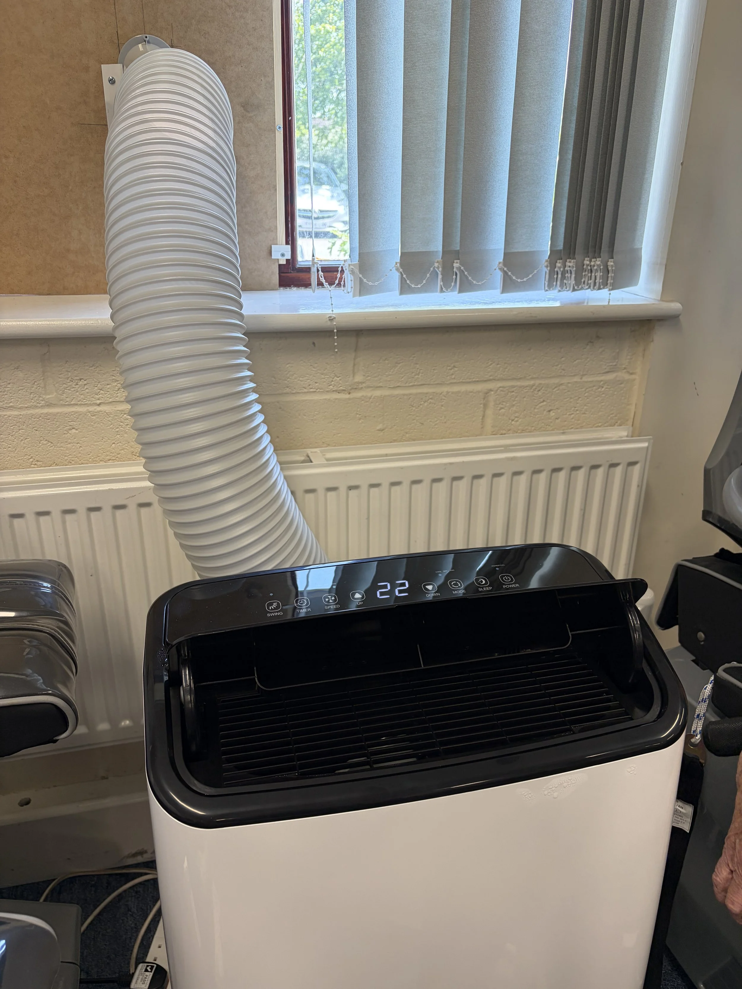 We’ve got air conditioning!