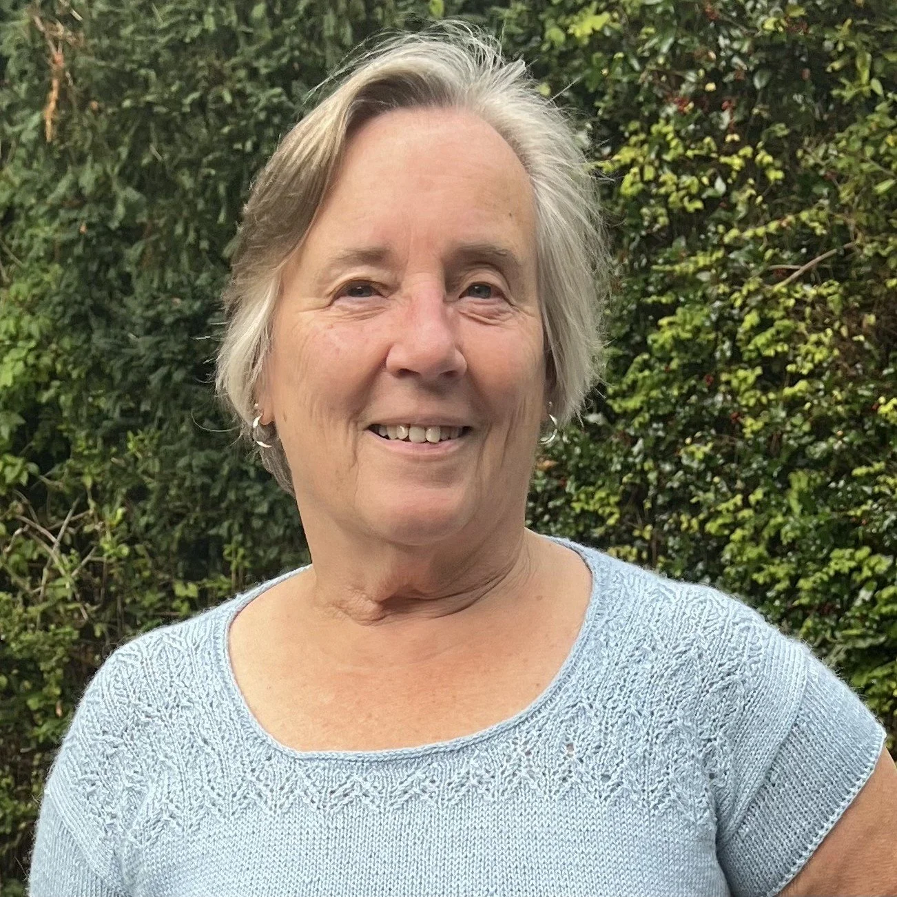 Volunteer Sara posing for a photograph