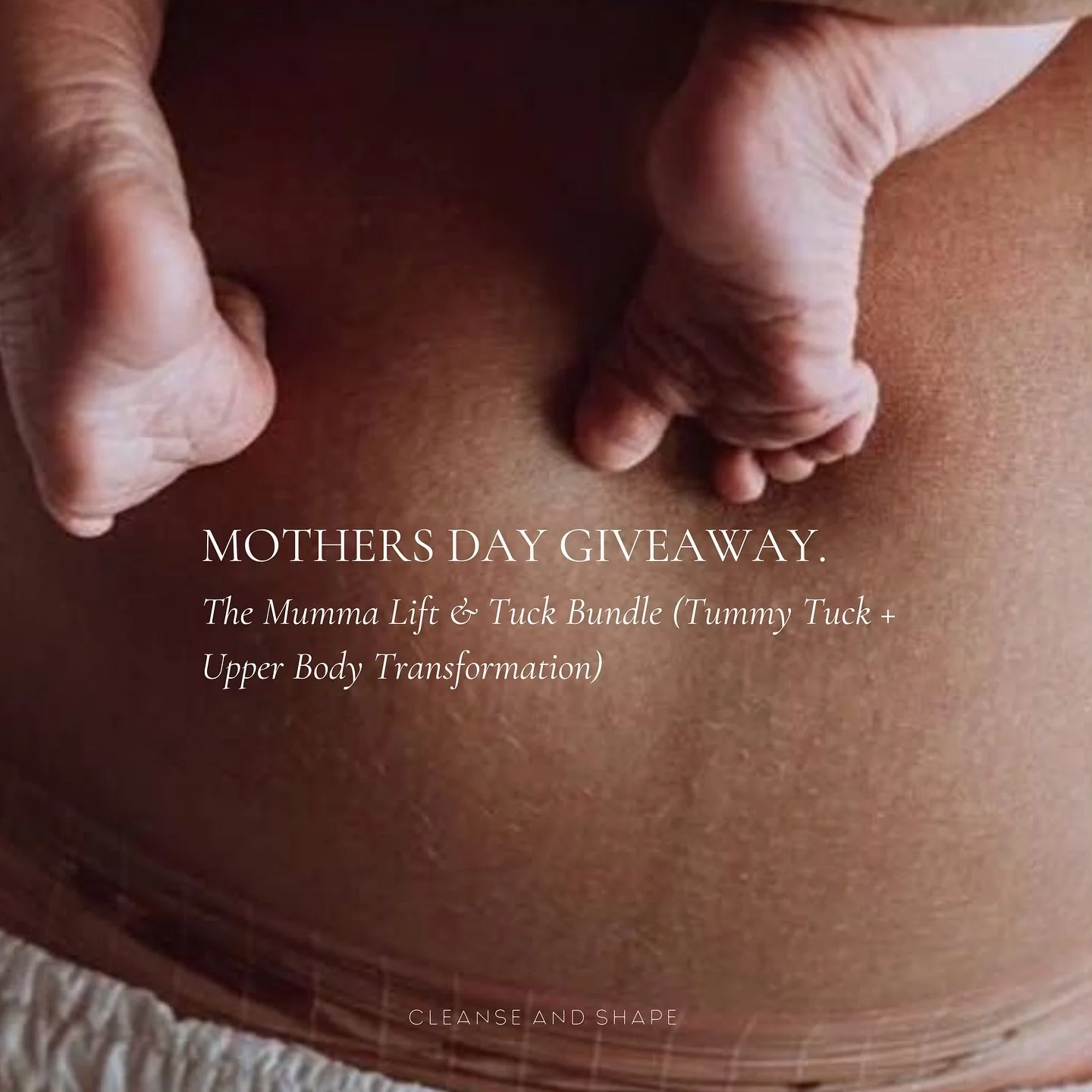 Mother&rsquo;s Day Giveaway
For the mums who give everything &ndash; this one&rsquo;s for you.

This Mother&rsquo;s Day, Cleanse and Shape wanted to do something truly special. Not just a pamper &ndash; a proper reset. A moment to feel held, to recon