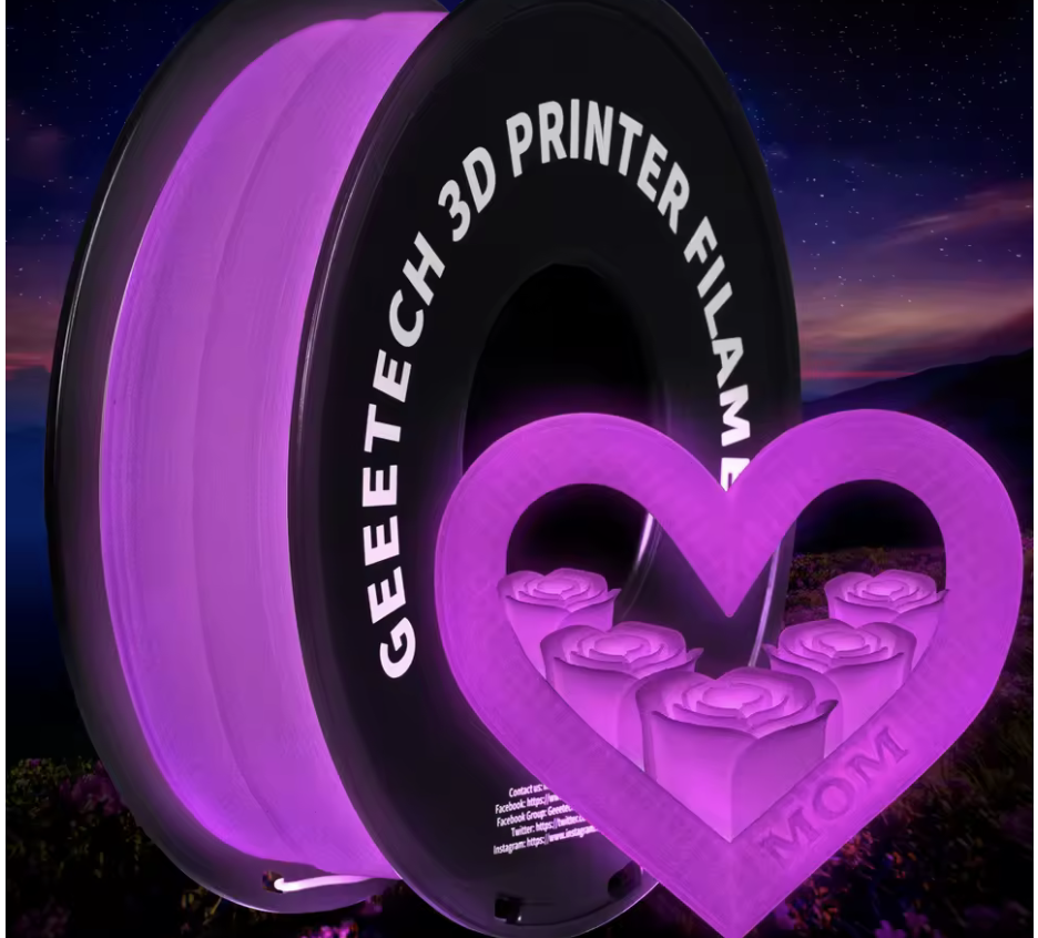 1KG Glow in the Dark Purple