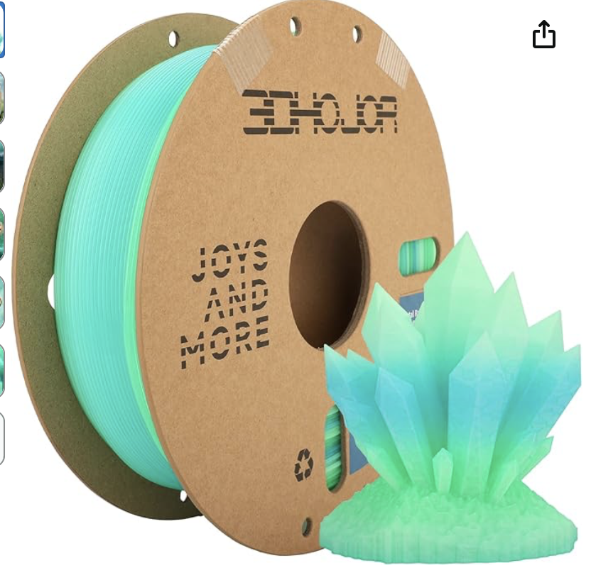 1KG crystal blue and turquoise