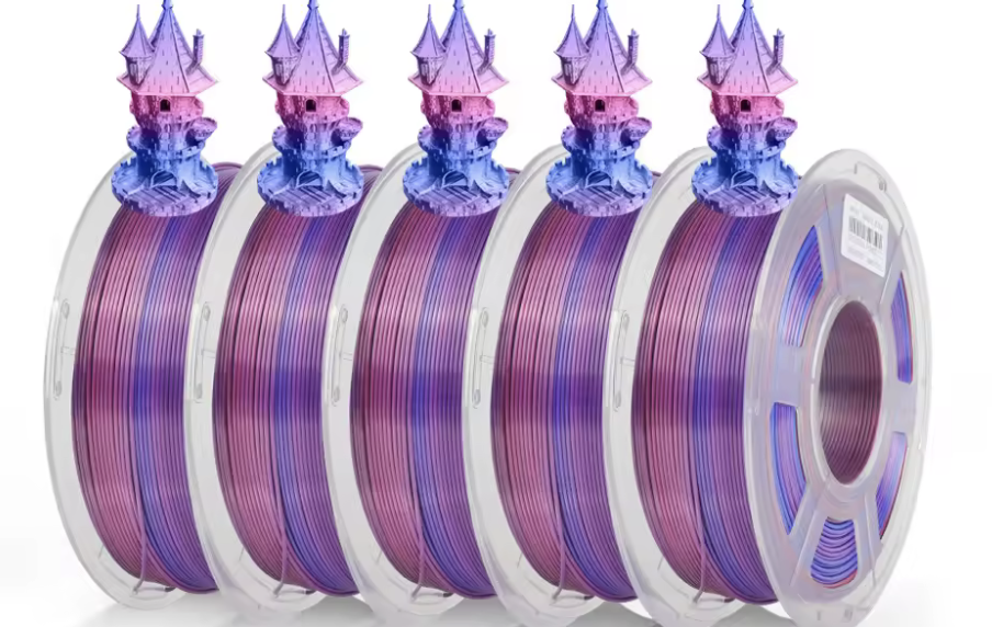 1KG Silk Purple Rainbow