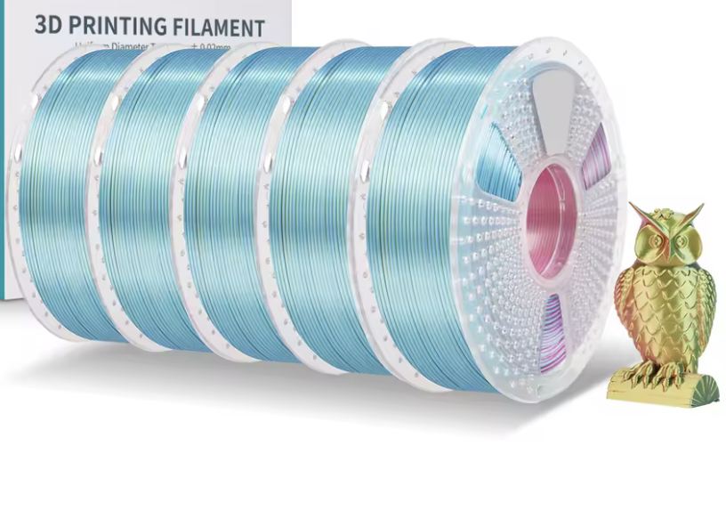 1KG Silk red/yellow/green