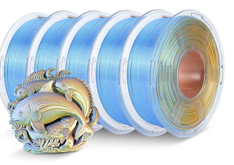 1KG Silk Black/gold/green/blue