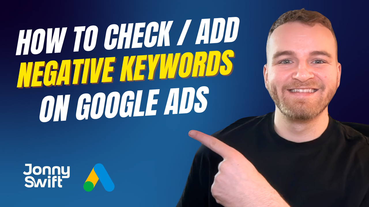 How to Check Negative Keywords in Google Ads