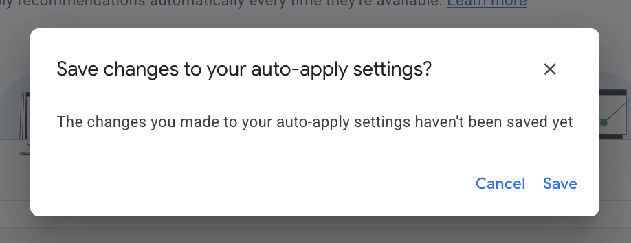 savings google ads auto apply settings on google ads