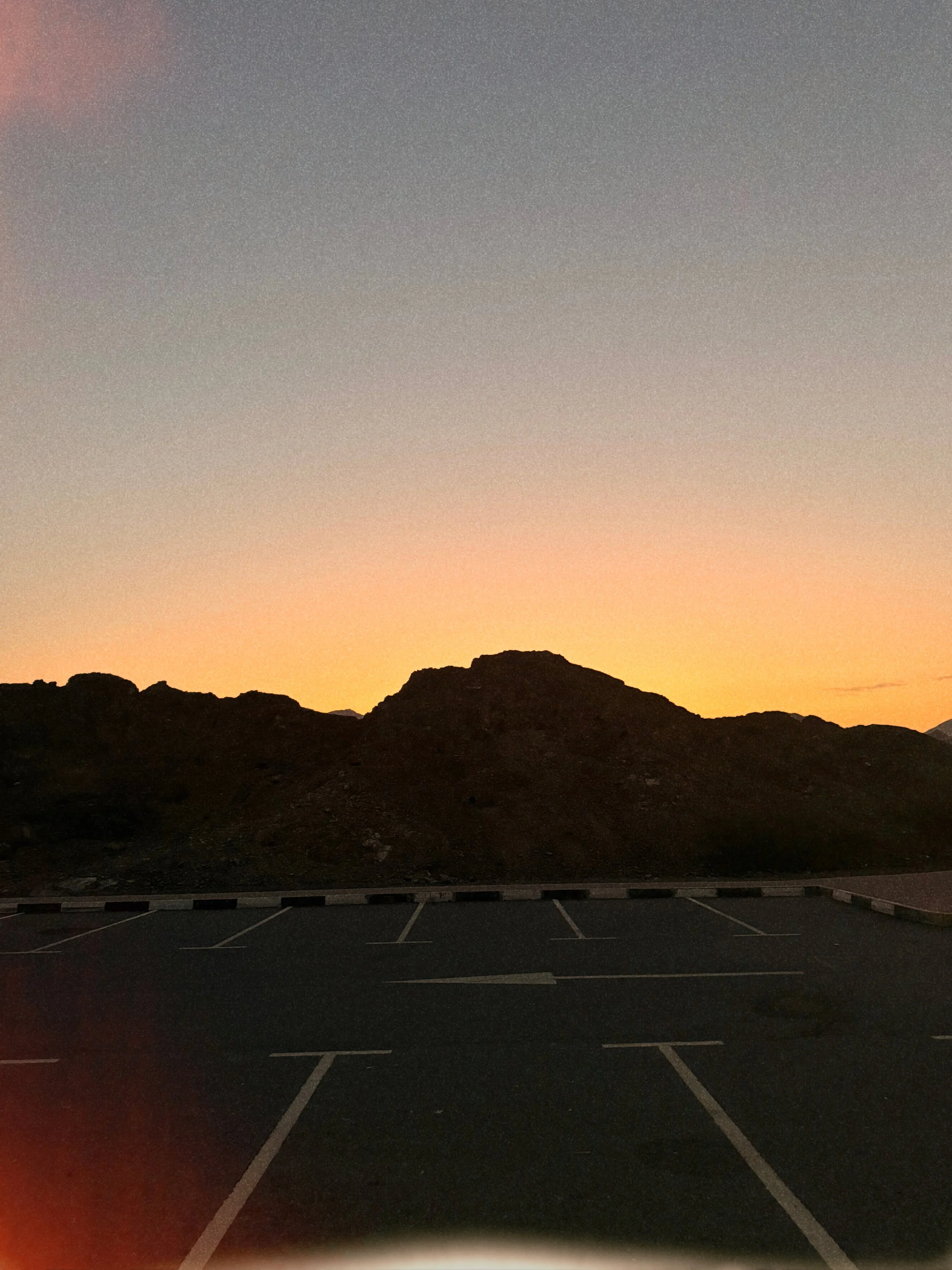 In the shadow&nbsp;of the peak.