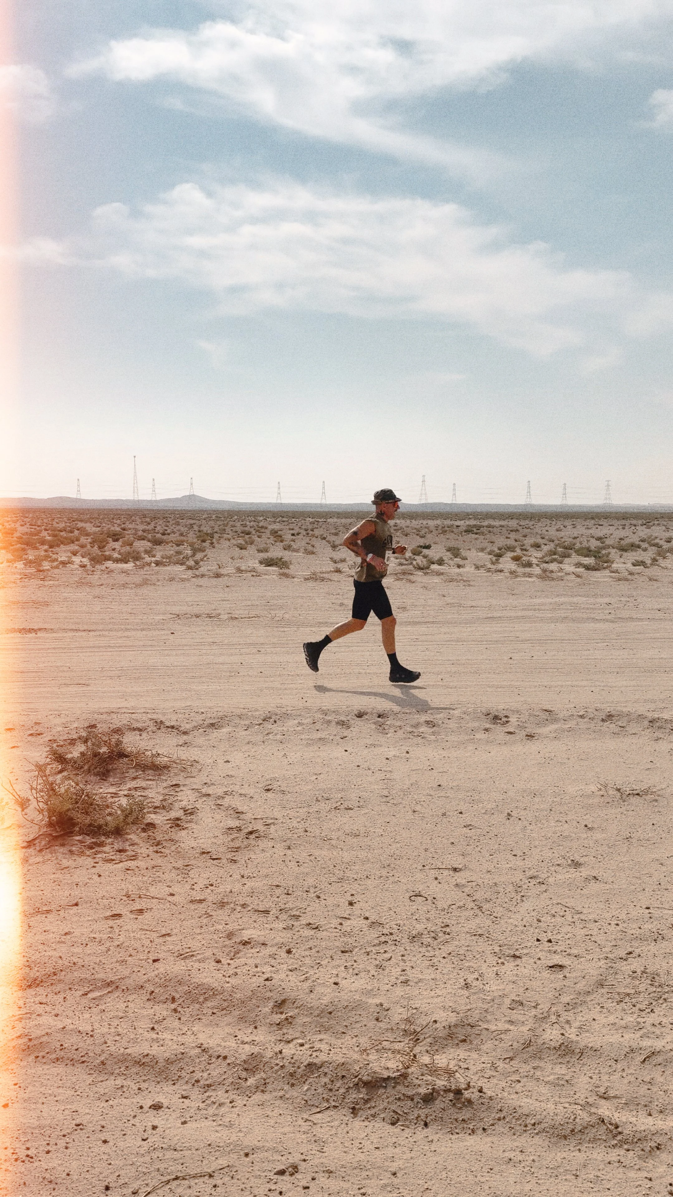 My Dad is a runner.