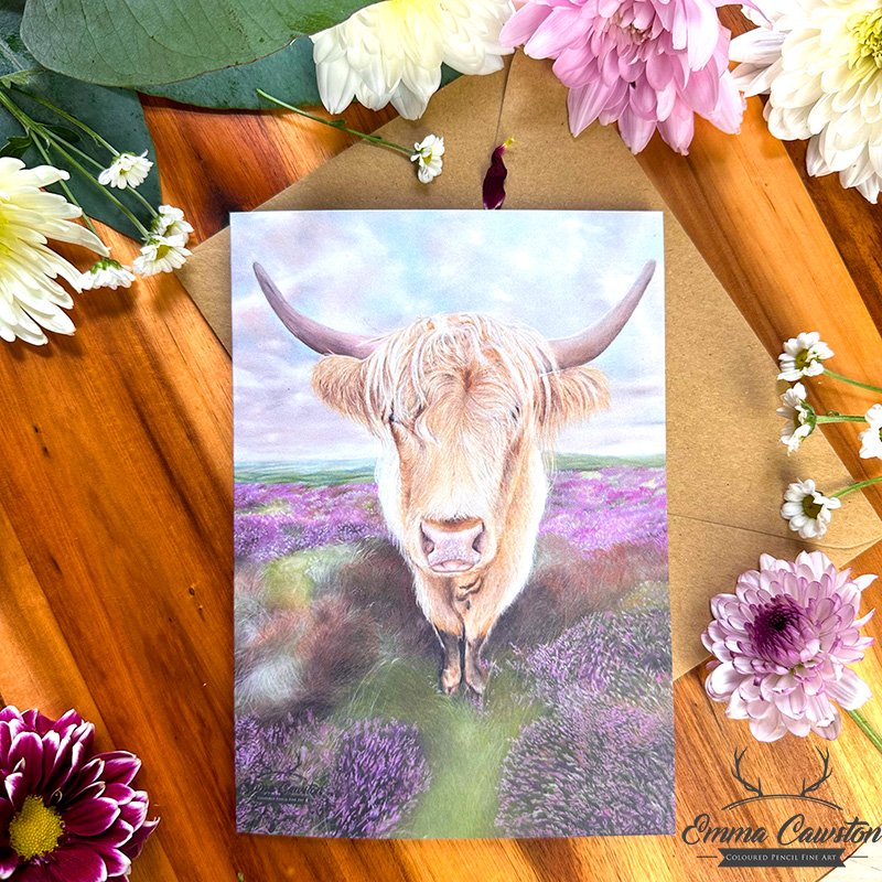Highland Beauty - Greeting Card