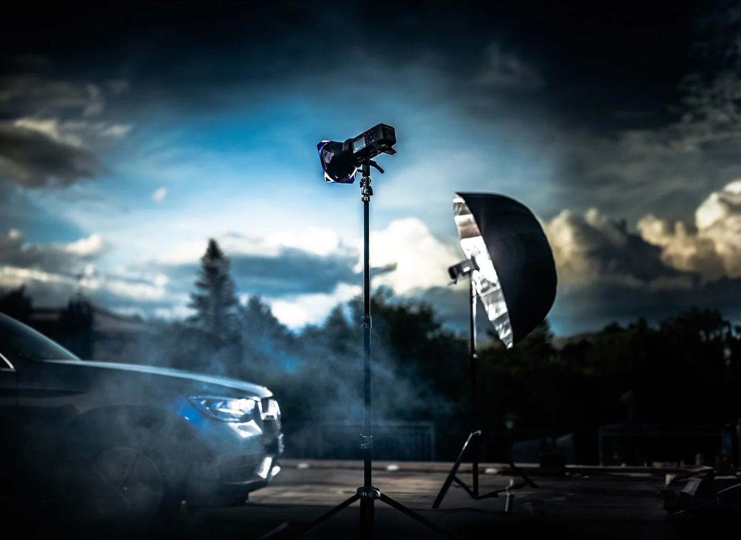 Formato medio | Luces continuas | Drama intencionado Mercedes GLC