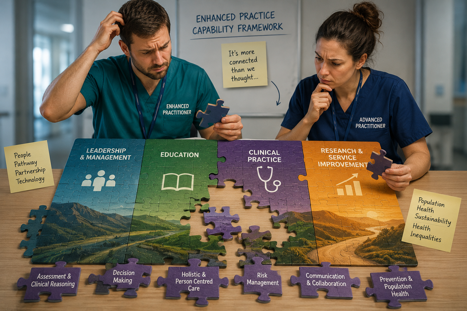 What Does Enhanced Clinical Practice Capability Actually Look Like for AHPs Working in Urgent and Emergency Care?