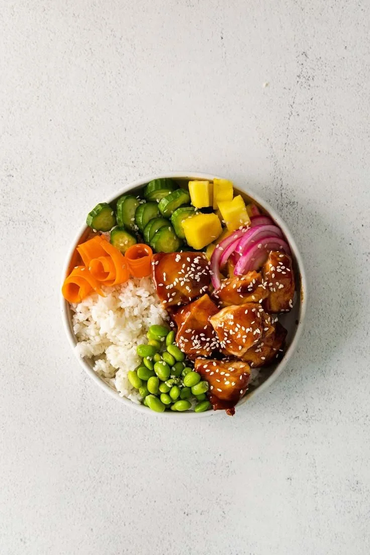 The Vibrant Goddess Poke Bowl