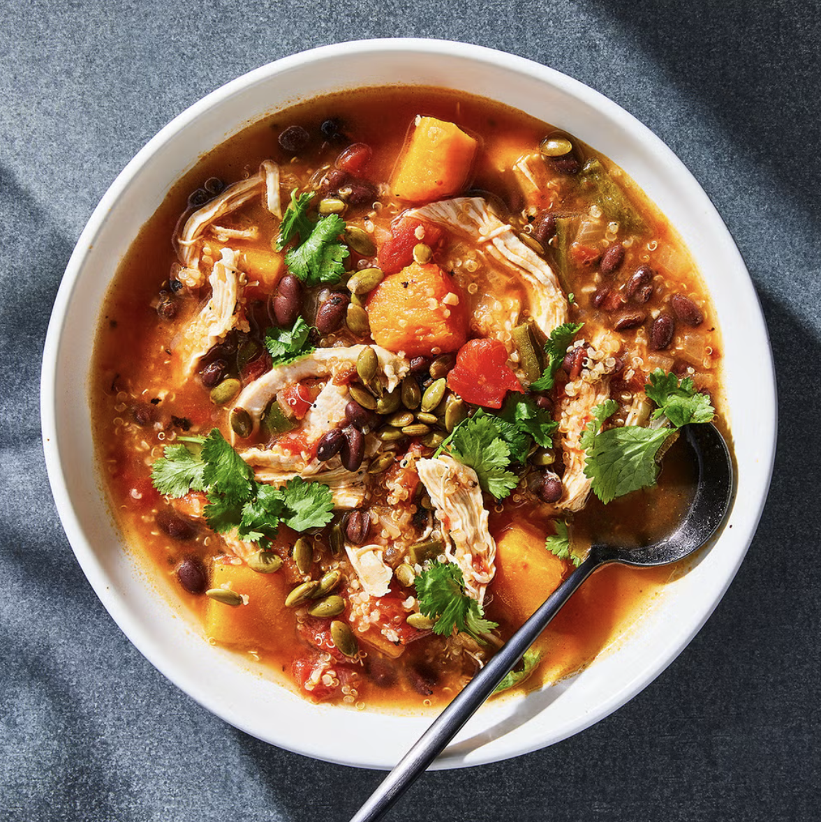 Hearty Chicken Quinoa Soup