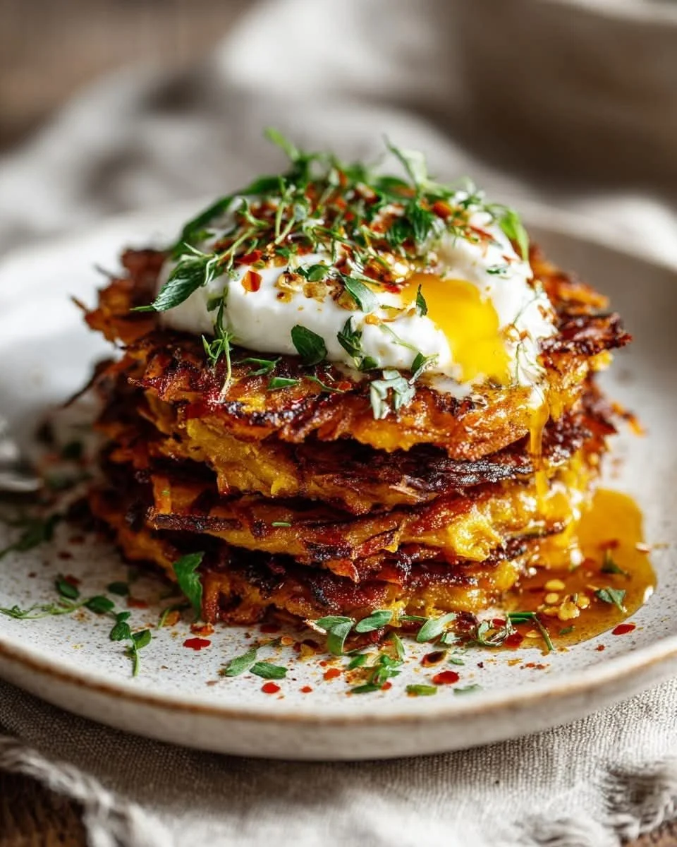 Mediterranean Sweet Potato Patties