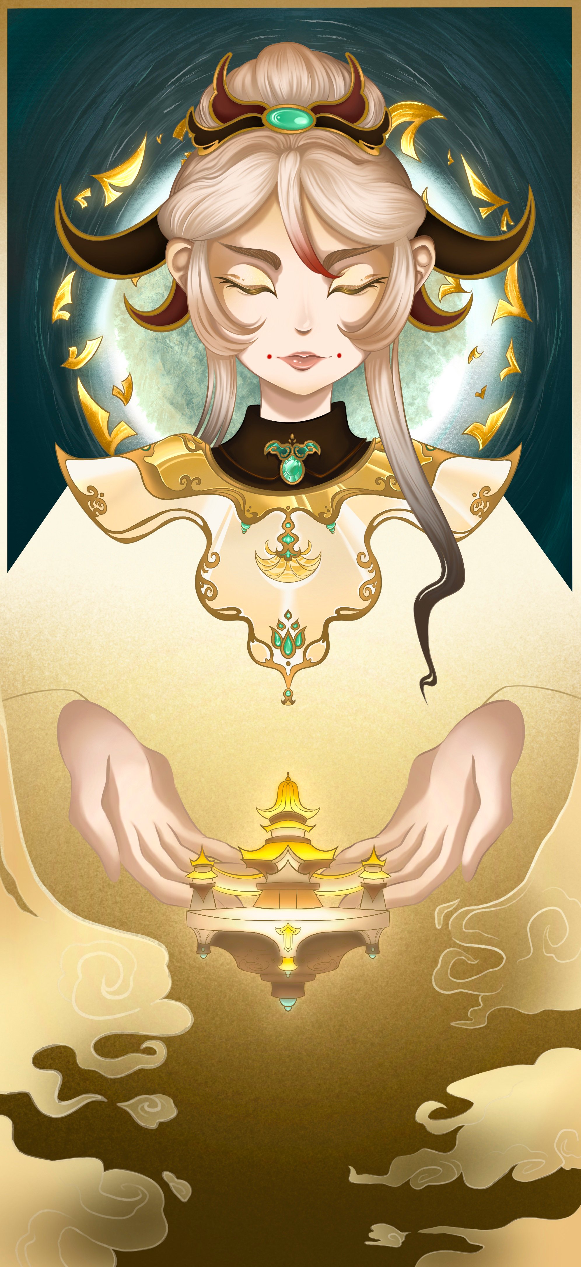 "Golden Palace"
digital, 2023