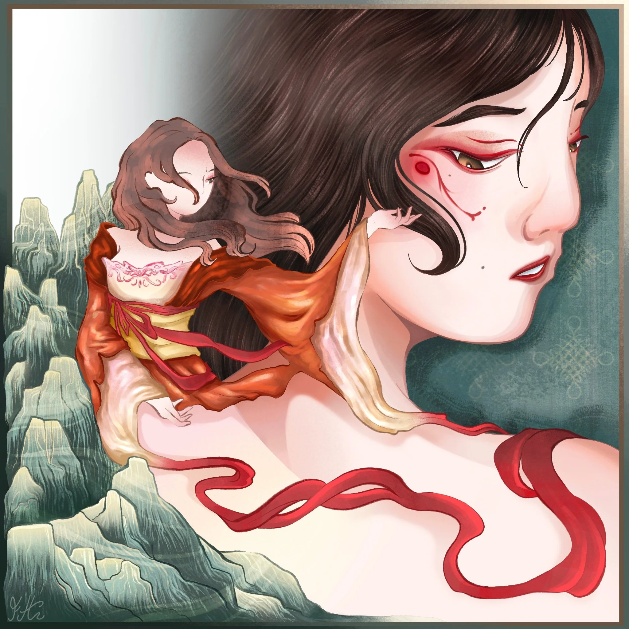 “A Whispering Farewell”
digital