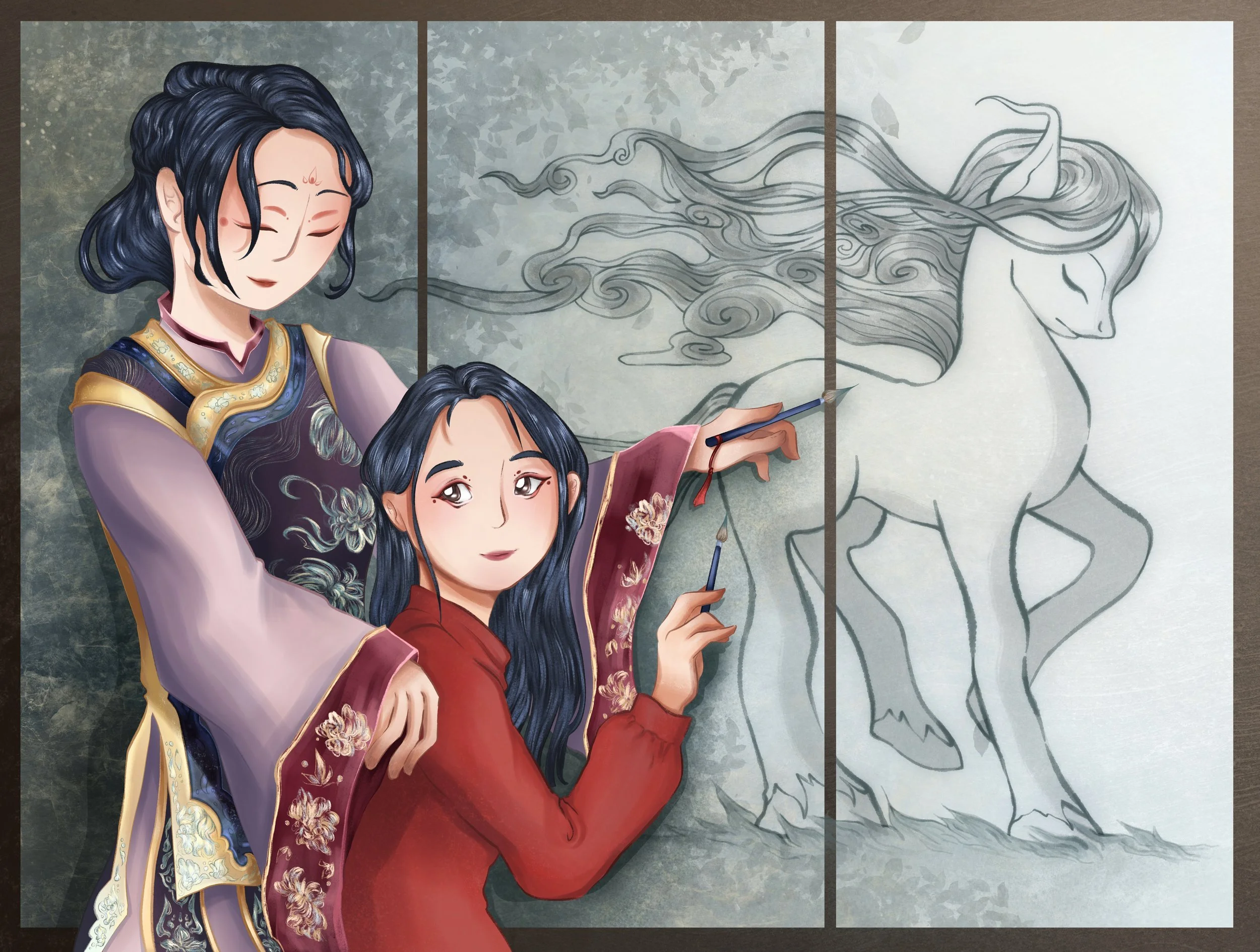 "The Painter"
digital