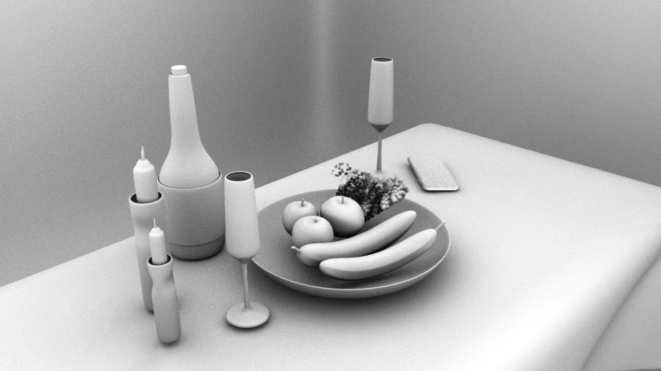 3D Fruit Plate (AO)
Autodesk Maya, 2022