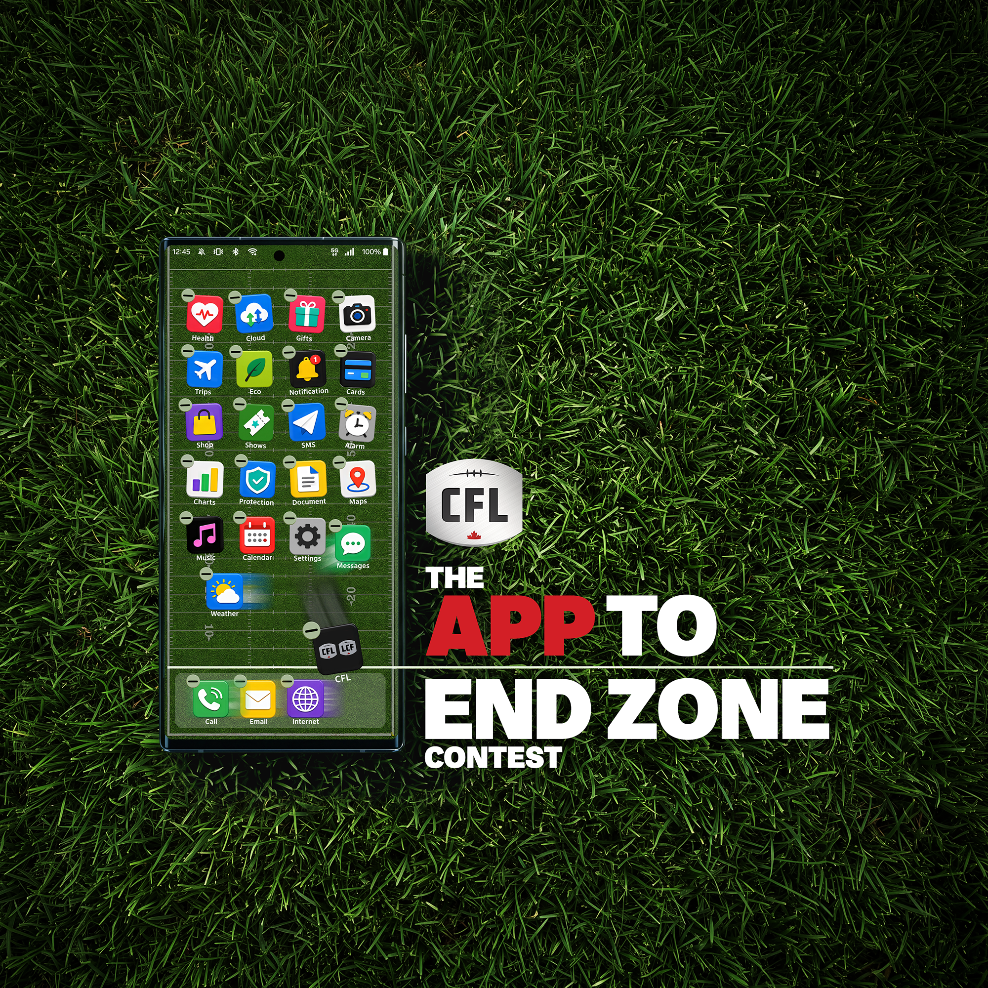 New work: The App to End Zone contest