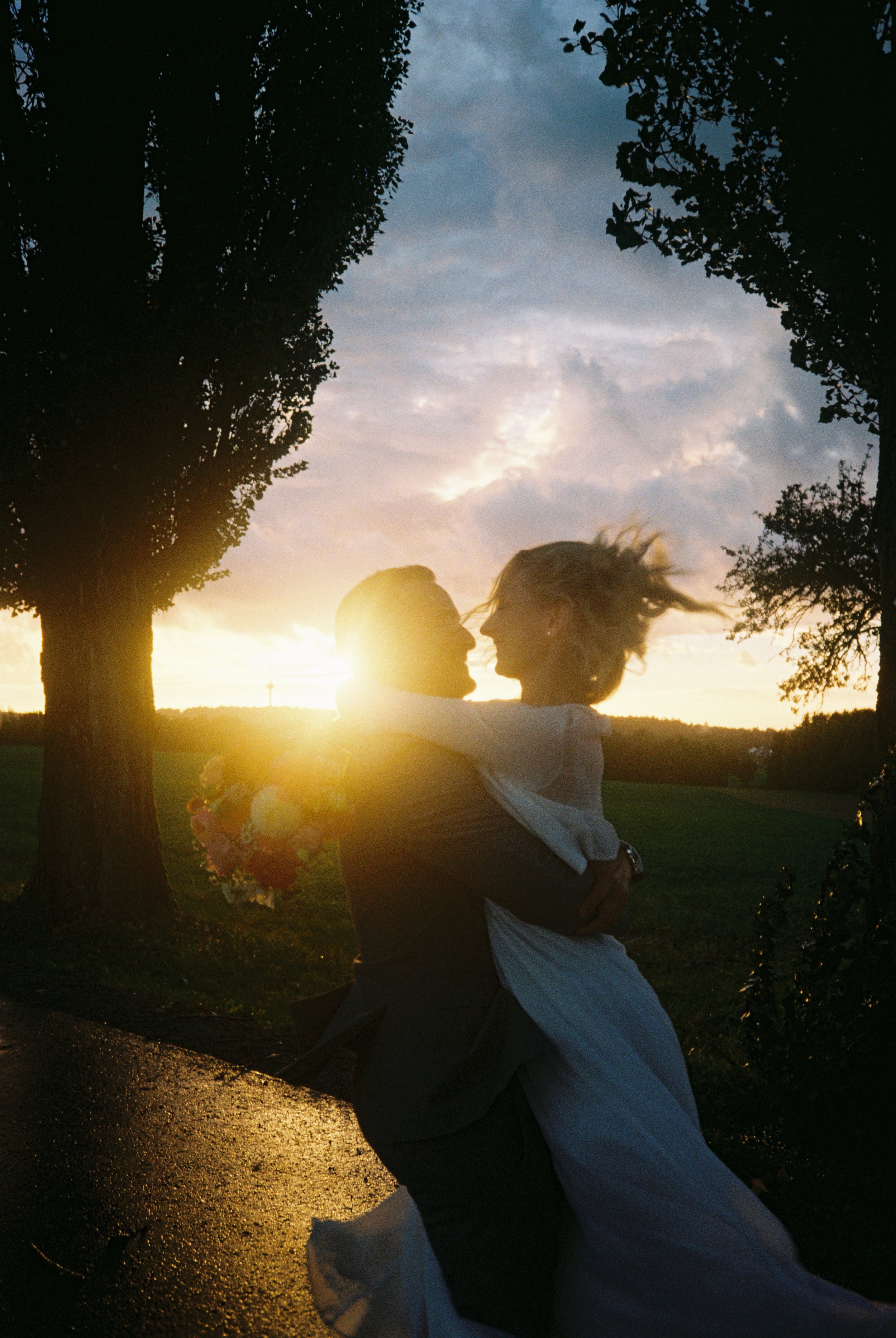 Analoges Hochzeitsfoto Stuttgart