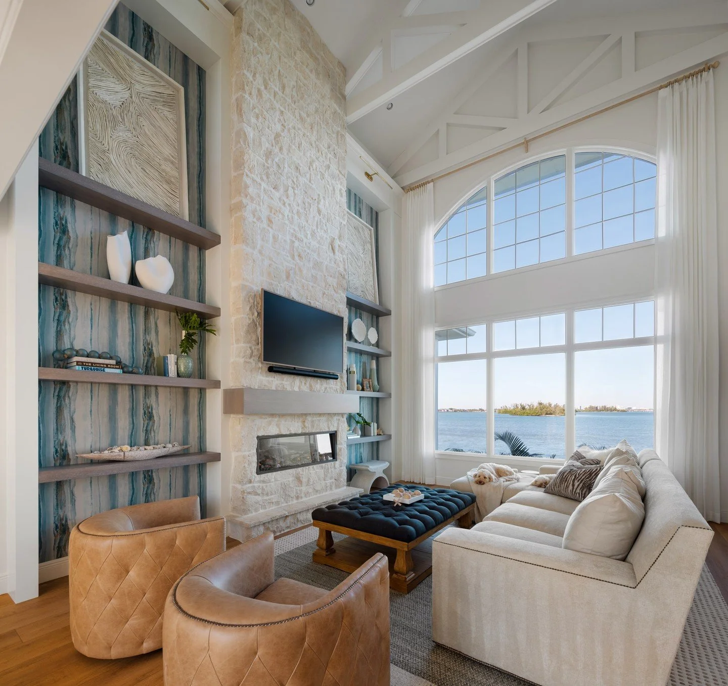 The hustle and bustle of this season can easily create chaos at home and work. Thoughtful design has the power to restore calm.

Visual order, balance, breathing room, and curated materials all help ease stress, especially around the holidays.

Desig