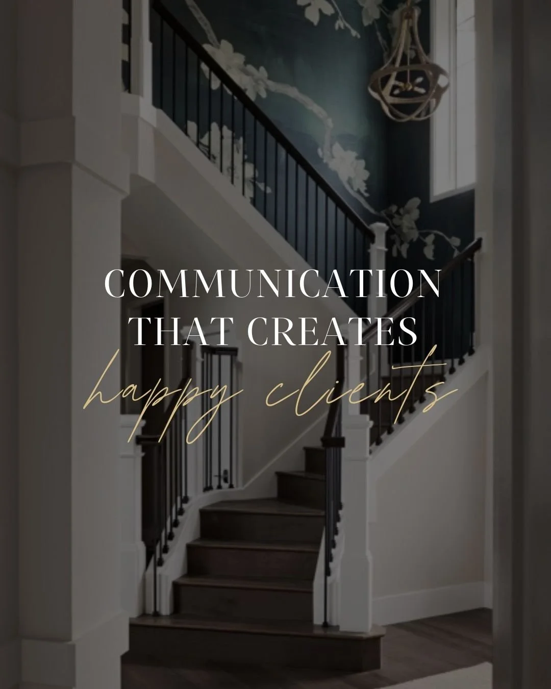 Clear communication is one of the biggest drivers of happy design clients. There are five touchpoints that consistently make clients feel seen, supported, and confident throughout a project that you should never skip. 

1. The welcome package sets th