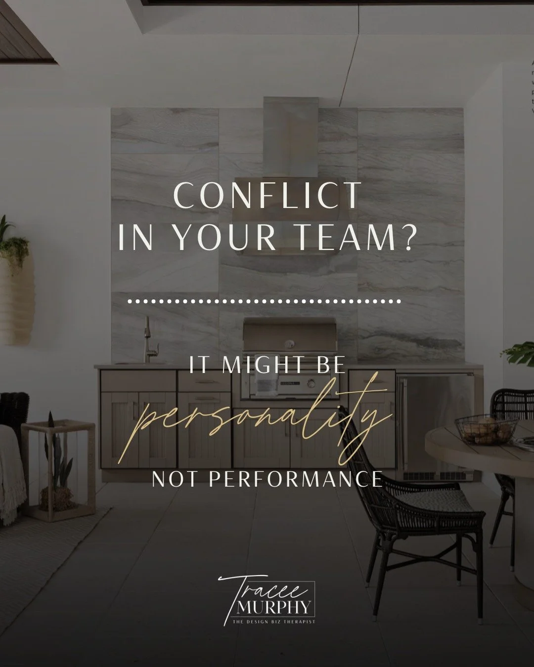 Team conflict isn&rsquo;t always about attitude &ndash; it&rsquo;s often about personality wiring.

In the interior design business, you&rsquo;ll typically see predictable tension points:
&bull; The decisive leader vs. the analytical processor
&bull;