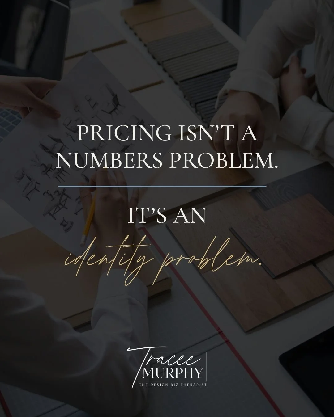 If you&rsquo;ve ever thought, &ldquo;I don&rsquo;t think I can charge for that,&rdquo; this is for you.

Designers don&rsquo;t undercharge because they can&rsquo;t do the math. They undercharge because of identity, self-worth and the fear of being &l