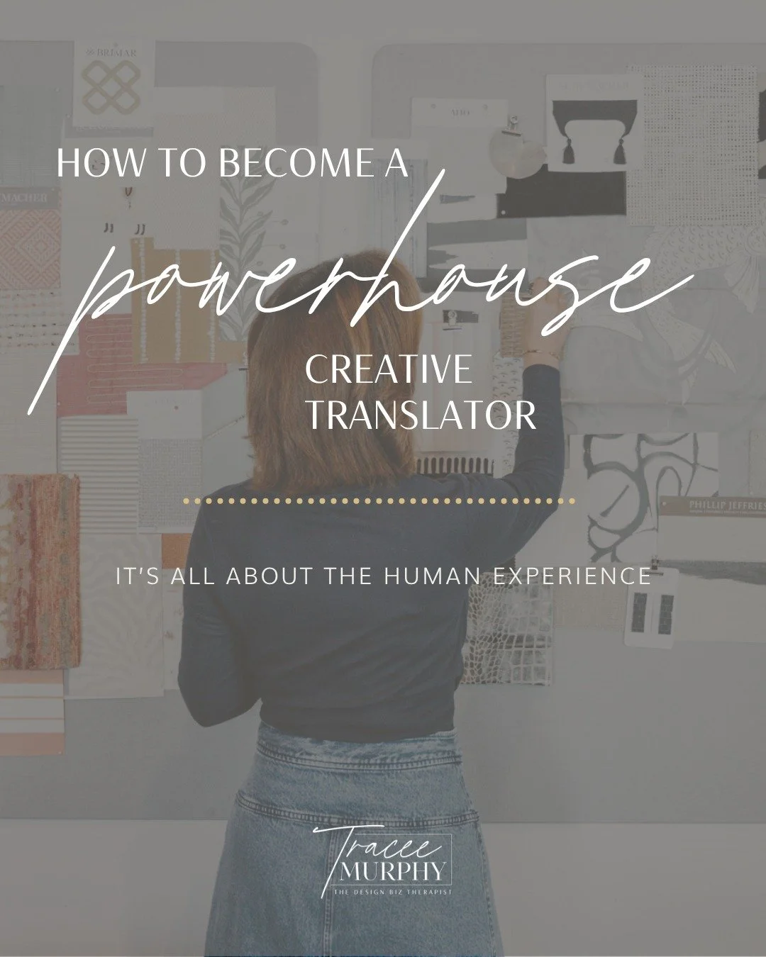 Designers aren&rsquo;t just creatives. The most successful ones become what I call creative translators.

A powerhouse creative  translator knows how to take emotion, aspiration, fear, identity and investment&hellip; and turn it into clear decisions,