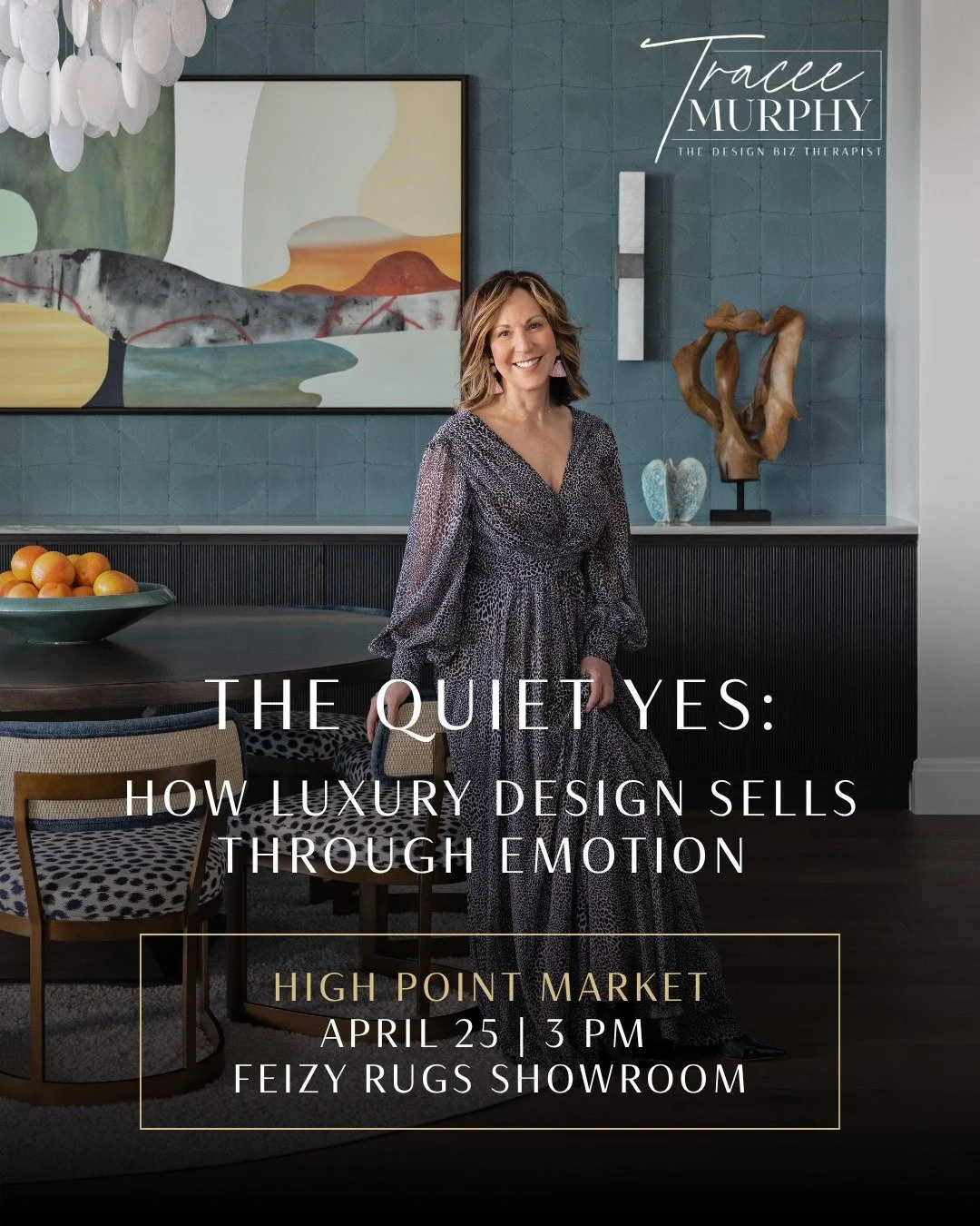 If you&rsquo;re coming to @highpointmarket (or maybe you're already here!), I&rsquo;d love to see you at a conversation I'll be moderating tomorrow.

It's on a topic that most designers experience but rarely talk about openly.

The Quiet Yes: How Lux