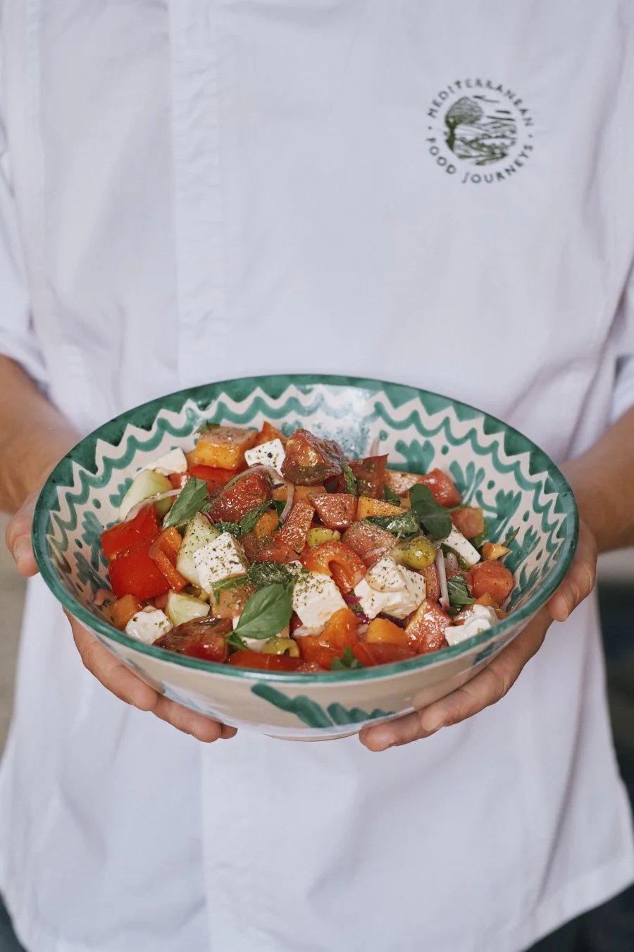 Big Greek Melon Salad
