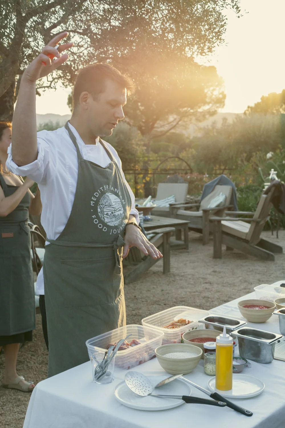 Paella cooking class