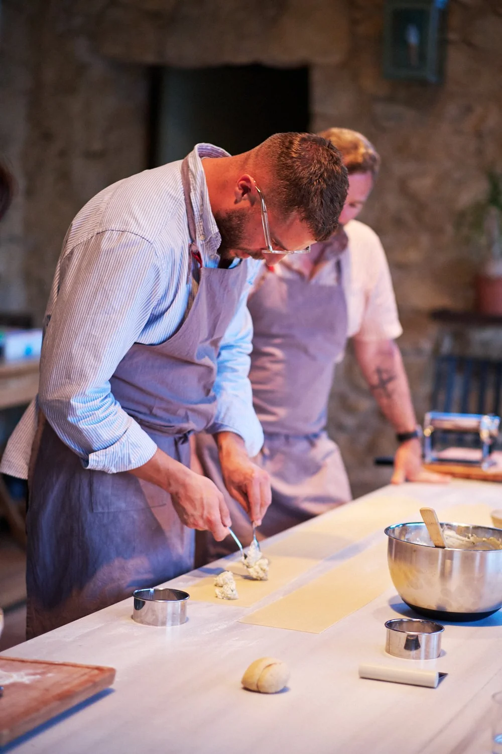 Pasta making class