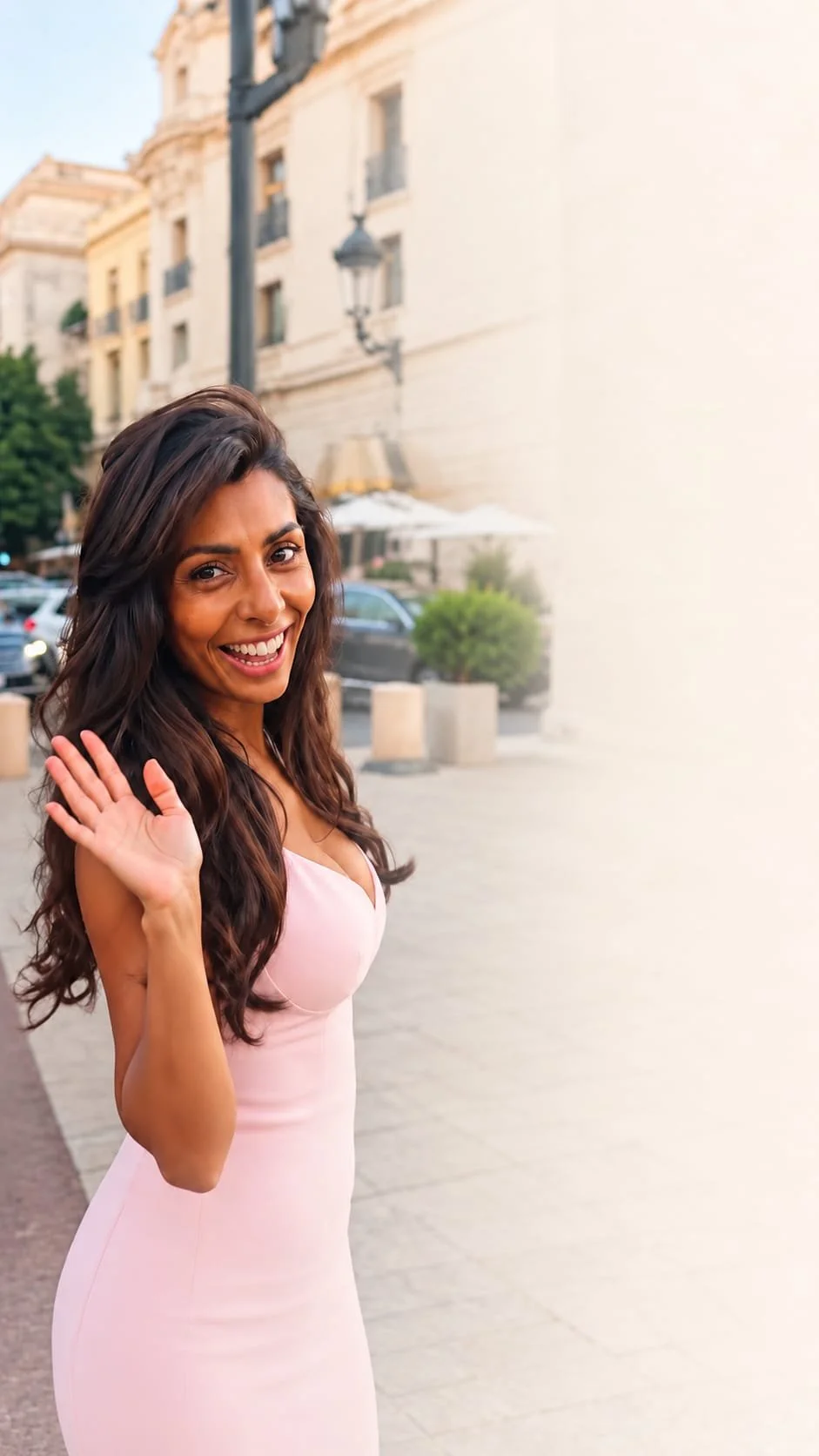 Shaila, founder of AMARA, on the Côte d’Azur