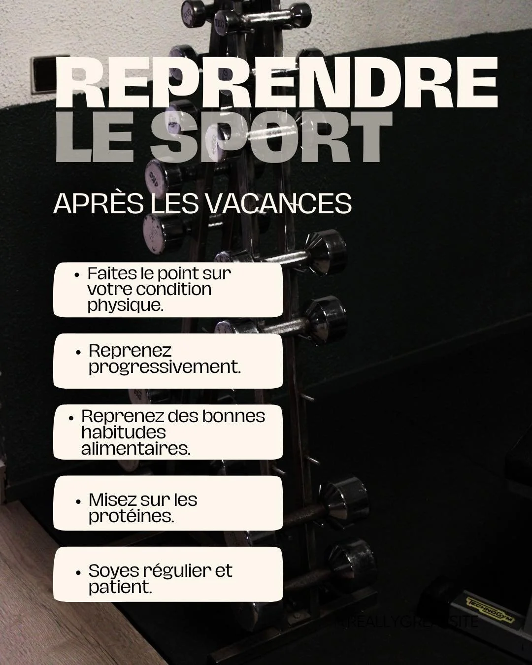 🏖️ Les vacances, c&rsquo;&eacute;tait bien&hellip; mais ton corps se rappelle surtout des ap&eacute;ros et des glaces 🍹🍦
Pas de panique : pour une reprise r&eacute;ussie 👉
✅ Retrouve de bonnes habitudes alimentaires
✅ Sois r&eacute;gulier (mieux 