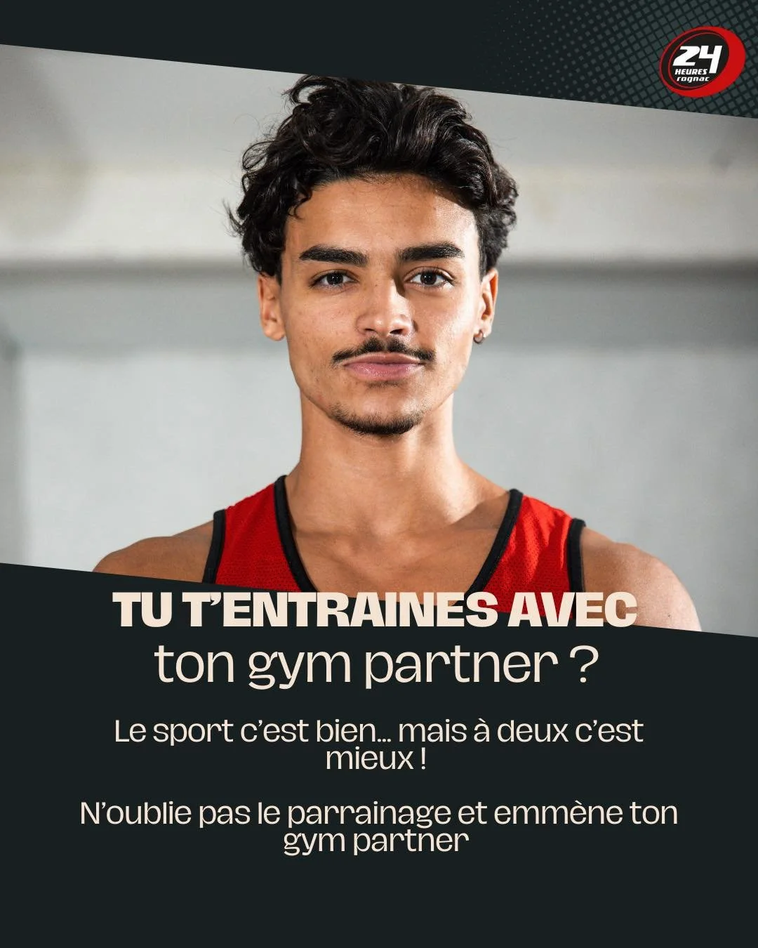 🚀 Le secret pour rester motiv&eacute; ? Ne pas s&rsquo;entra&icirc;ner seul !
Avec le parrainage, tu viens transpirer avec un proche 👉 et tu gagnes tous les deux 🏆

Alors, qui tu invites &agrave; partager ta prochaine s&eacute;ance ? 🔥