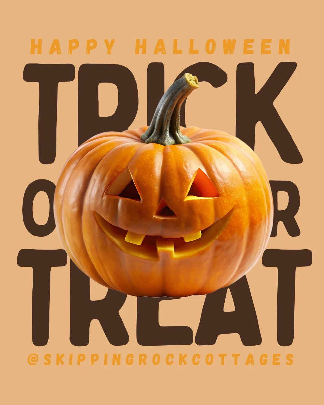 #HappyHalloween from all of us at #SkippingRockCottages! 🍬✨

Whether you&rsquo;re heading out for trick-or-treating or cozying up at home with spooky movies, we hope your night is full of fun, laughter, and a little bit of magic.

If your family is 