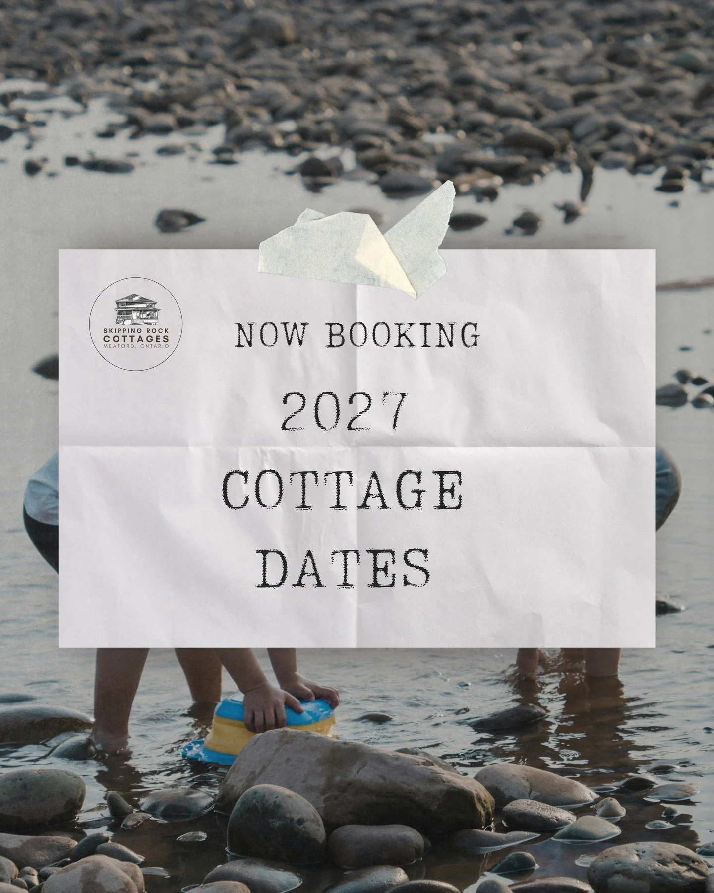 2027 BOOKINGS ARE NOW OPEN ✨

If a summer at #SkippingRockCottages is on your list&hellip; this is your sign to start planning now.

Our summer dates fill up every year (and faster than you think), and once they&rsquo;re gone &mdash; they&rsquo;re go