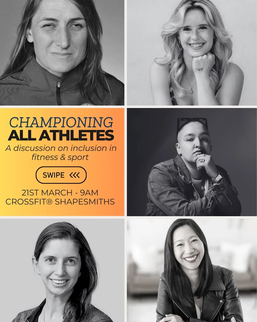 🏆 HELP US CHAMPION ACCESSIBILITY IN SPORT! 🥇 

The event page to book is in the bio AND linked in our story!

CrossFit&reg; Shapesmiths is hosting a panel discussion on accessibility in fitness and sport to celebrate the UK launch of @imtiffanyyu &
