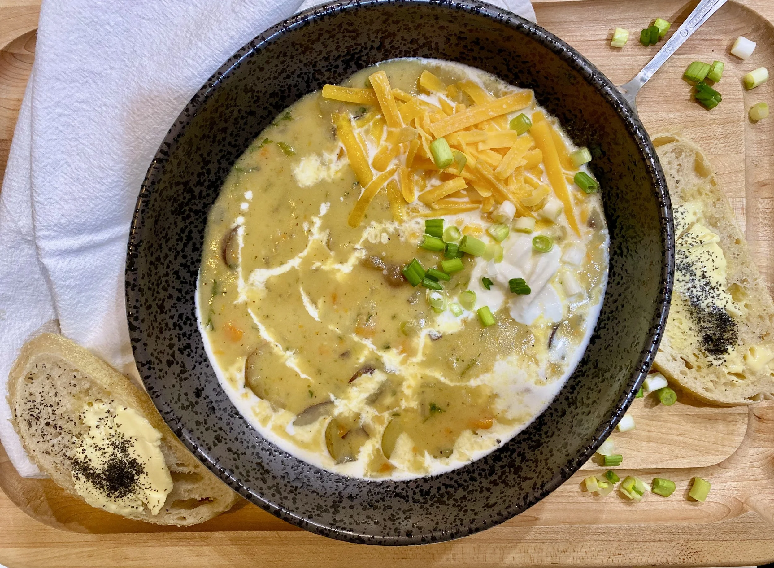 Loaded Root Vegetable Soup